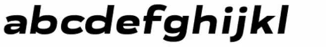 Praktika Extra Bold Extended Italic