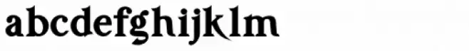 Prestissimo Classy Serif Black