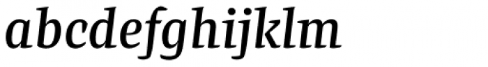 Preto Serif OT Std Medium Italic