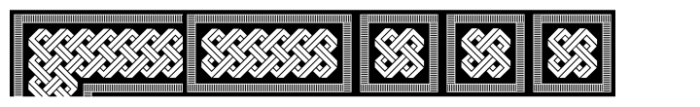Prismatic Interlaces Decor Regular