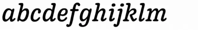 Pueblito Book Italic