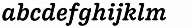 Pueblito Medium Italic