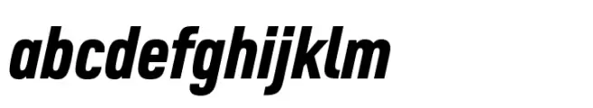 Pulse JP Compressed Black Italic