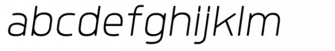 Quan Pro ExtraLight Italic