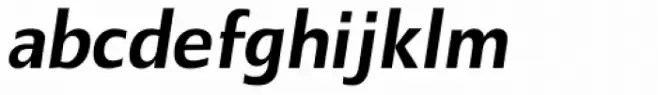 Quanta Bold Italic