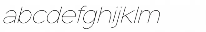 Quasar Extra Light Italic