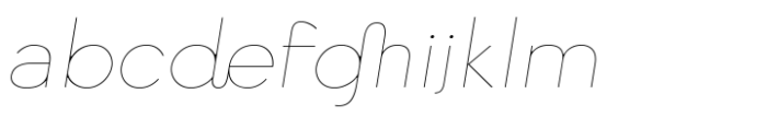 Quickflio Thin Italic