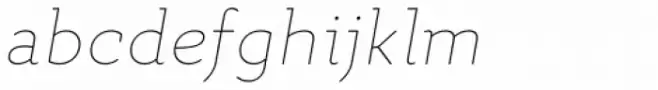 Quiza Pro Thin Italic