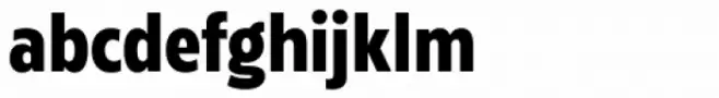 Radiate Sans Extra Bold Condensed