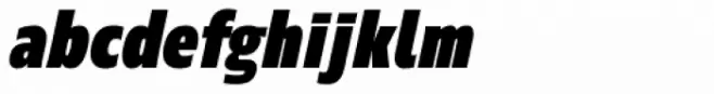 Ramston Bold Condensed Italic