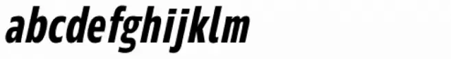 Ramston Condensed Italic