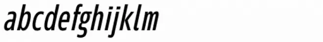 Ramston Light Condensed Italic