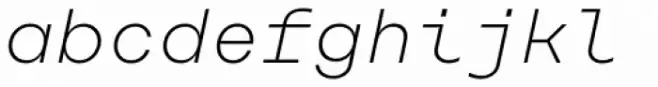 Rational TW Text Extra Light Italic