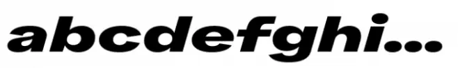 Refrankt Extra Bold Italic