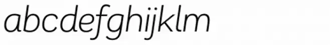 Remora Corp W2 Light Italic