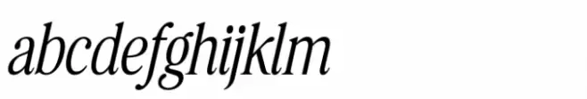 Retro Voice Extra Light Normal Two Italic