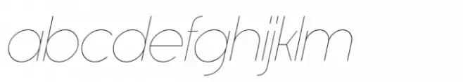 Rimouski Ultra Light Italic