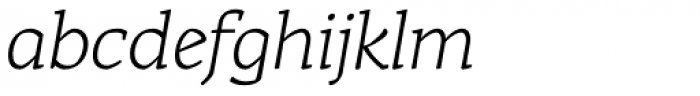 Rival Ultra Light Italic