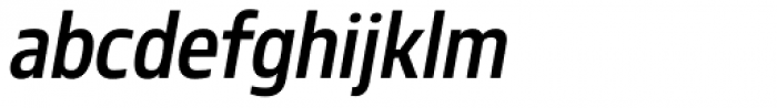 Robusta SemiCond Medium Italic