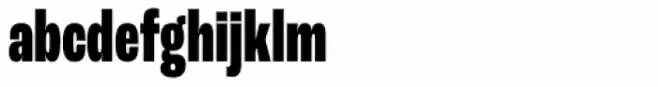 Roc Grotesk Compressed Extra Bold