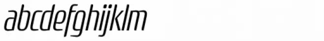 Rogue Sans Nova Extra Light Condensed Italic