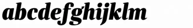 Rolleston Display Extra Bold Italic