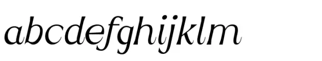 Roscha Thin Italic
