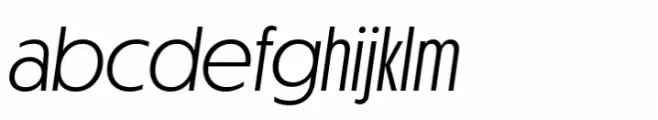Rosso Alt Ultra Light Italic
