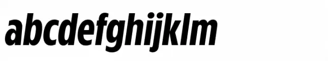 Rosso Bold Italic