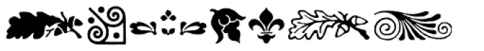 Rough Fleurons Five