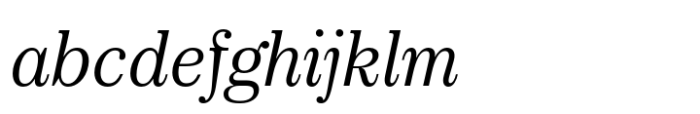 Royal Theater Serif Std Light Italic