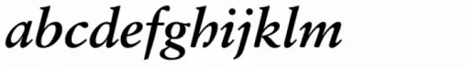 Sabon Georgian Bold Italic