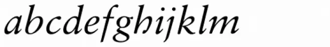 Sabon Georgian Italic