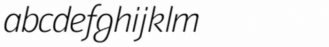 Saj JY Light Italic