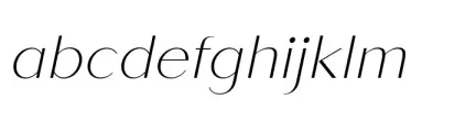 Saldo Thin Italic