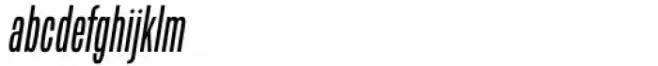 Sansmatica Light Condensed Oblique
