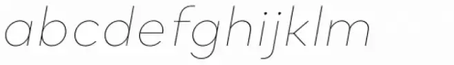 Santral Hairline Italic