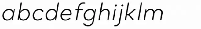 Santral Light Italic