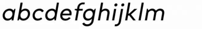 Santral Medium Italic