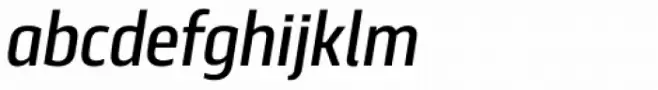 Scansky Condensed Italic