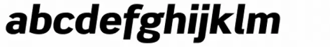 Scene Black Italic