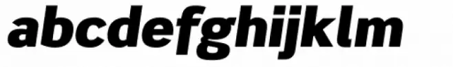 Scene UltraBlack Italic