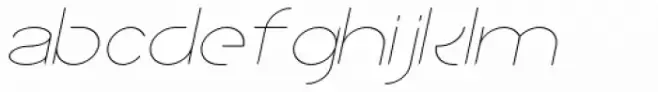 Sean Henrich ATF UltraLight Italic