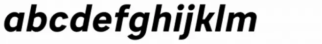 Sebino Extra Bold Italic