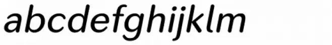Seconda Round Medium Italic