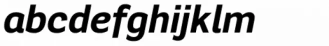 Segaon Extra Bold Italic