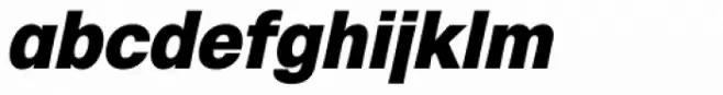 Sempione Modern Extra Bold Slanted