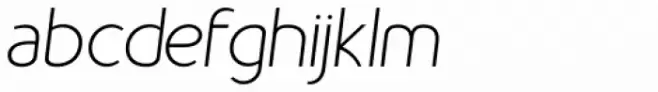 Sereno Ultra Light Italic