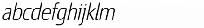 Sigma Condensed Extralight Oblique