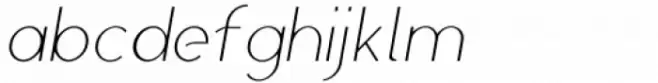 SK Aristo Thin Italic
